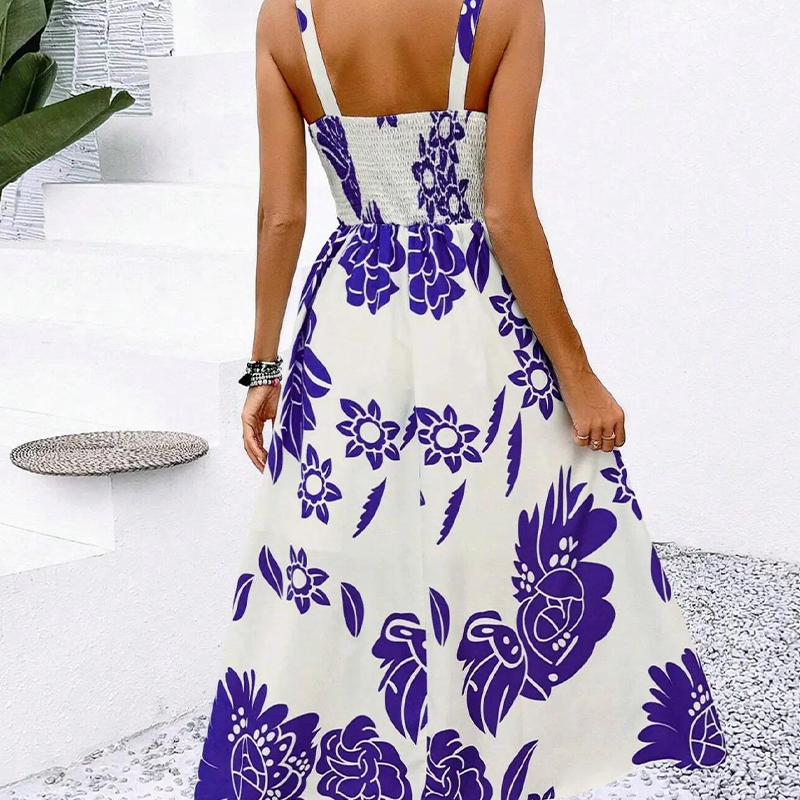 Floral Spaghetti Strap Dress
