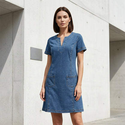 Elena Denim Dress