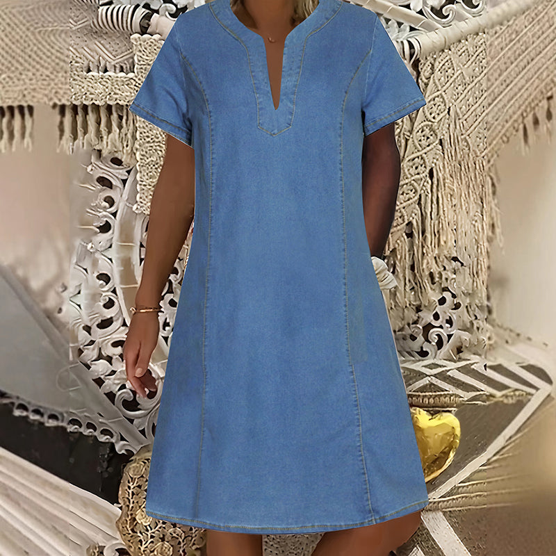Elena Denim Dress