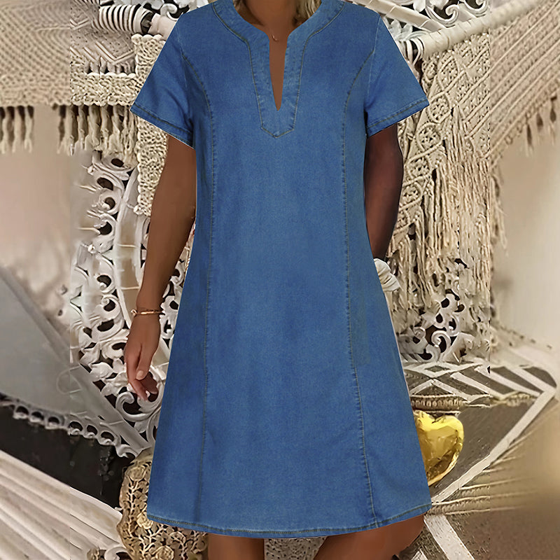Elena Denim Dress