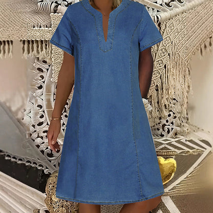 Elena Denim Dress
