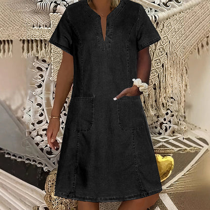 Elena Denim Dress