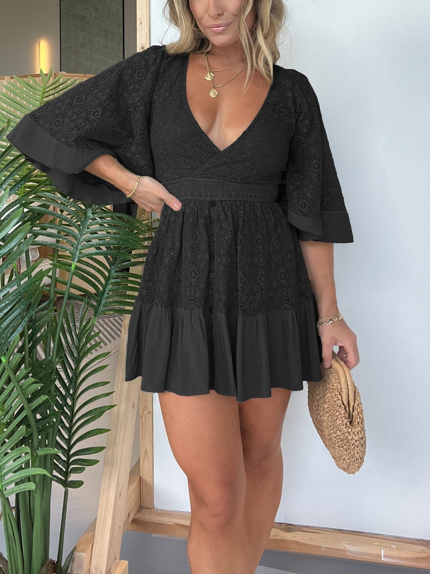 MARLOW Lace Romper