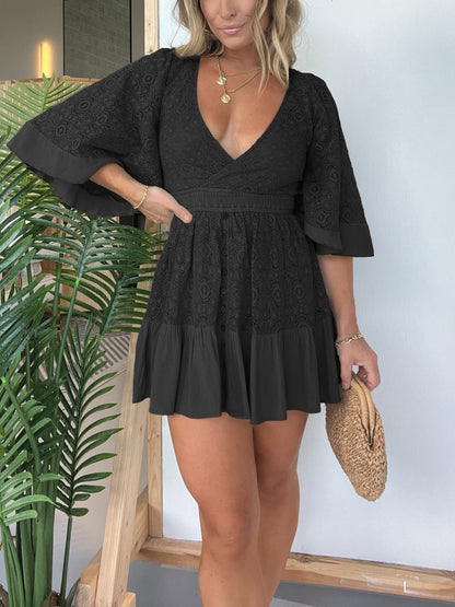 MARLOW Lace Romper