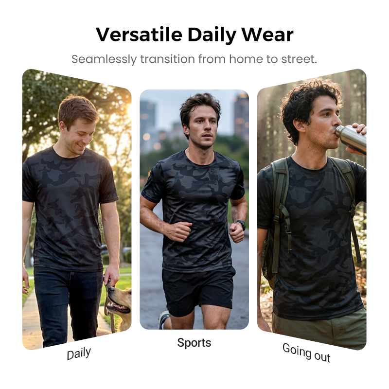 Men's Camo Active T-Shirt