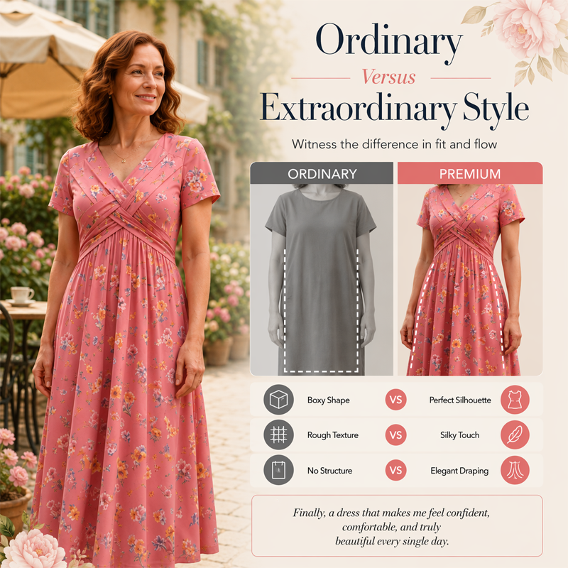 JUNE | FLORAL TWIST DRESS